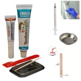 Sanitair Reparatieset wit tinten | +Vulpasta 60g | pigment | E-186 - E-181