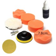 Koplamp Restauratie Polijstset Auto - Pads en Sponzen - 8 Delige Set