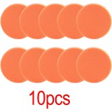 10 stuks Polijstschijf 160mm schuim klittenband